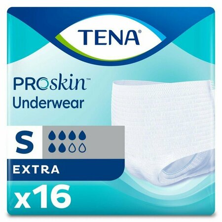 TENA PROSKIN EXTRA PROTECTIVE Tena Ultimate-Extra Absorbent Underwear, Small, 16PK 72116